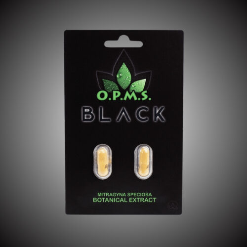 Kratom - Capsules - O.P.M.S Black