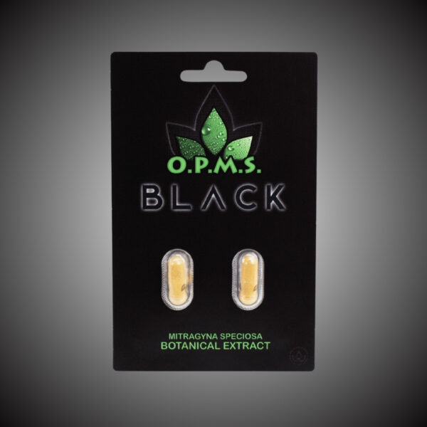 Kratom - Capsules - O.P.M.S Black
