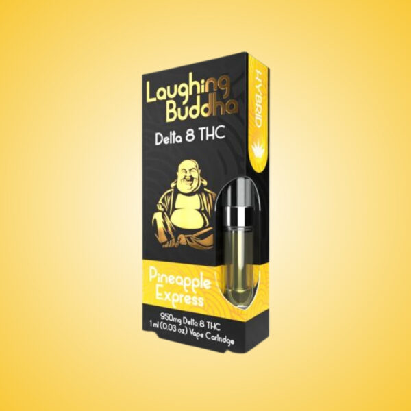 Laughing Buddha - Delta 8 THC - Pineapple Express - 1ml Cart